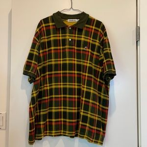 Limited Edition Bathing Ape Plaid Polo